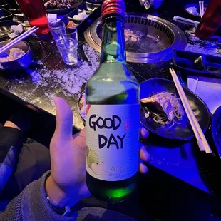 a bottle of good day