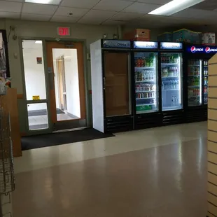 the inside of a store