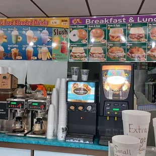 Breakfast, Lunch, and Drink Items