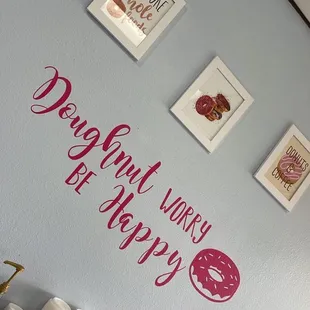donuts on the wall