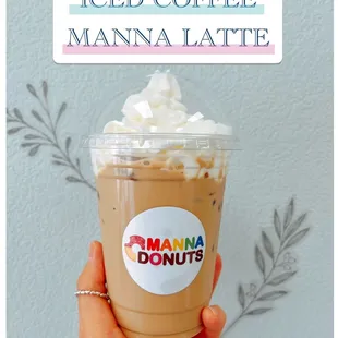 Iced coffee Manna Latte ~!!