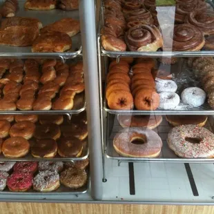 Check out the big donuts vs regular donuts @.@