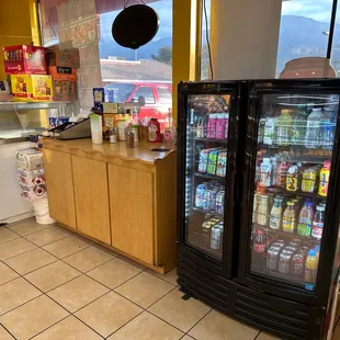 the inside of a restaurant