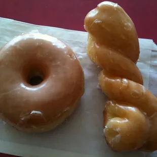 Yum....nothing like a glaze donut