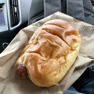 Jalapeño &amp; Cheese Hotdog Kolache