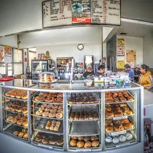 Fresh delicious donuts