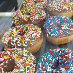 a variety of sprinkles