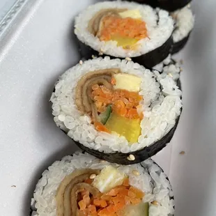 Fish cake kimbap