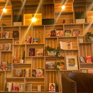 Book wall