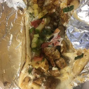 Chicken shawarma no lettuce yummmmm