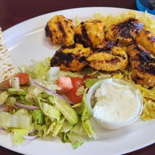 Chicken Kabab Plate