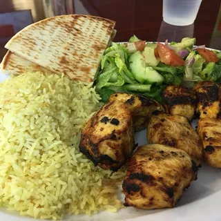 Chicken Kabab Plate