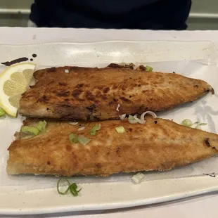 Grilled mackerel