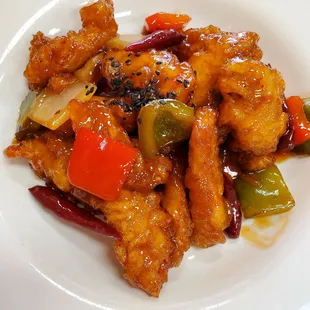 Sweet and Spicy Chicken