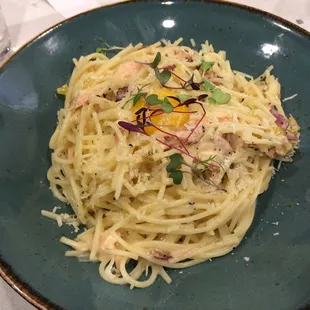 Smoked Salmon Carbonara