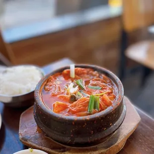 Kimchi Jiggae -- $16.99 (Oct 21, 2023 / Saturday)