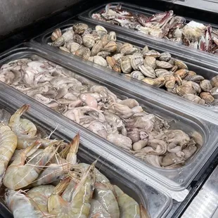 Fresh Seafood for Manna Shabu