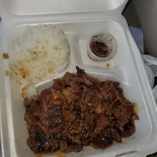 Beef teriyaki