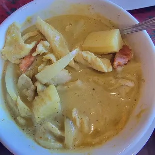 Yellow curry.. oh my Gosh it's amazing