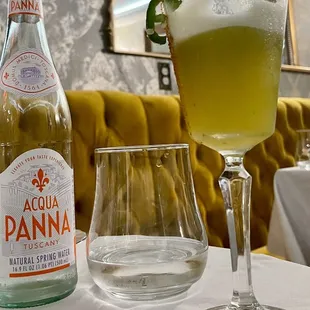 Spicy Sarah Strong, lovely cocktail