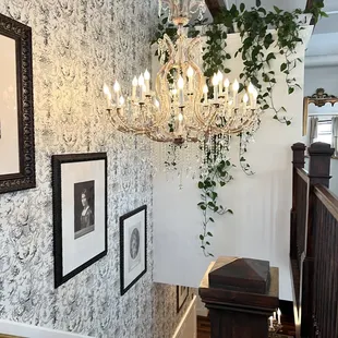 Chandelier entering heaven