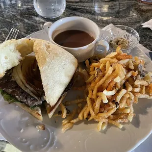 French Onion Burger