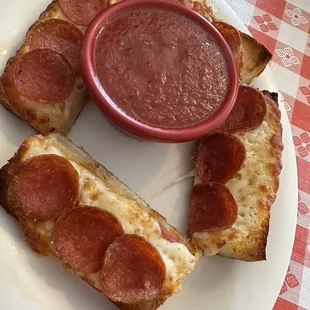 Pepperoni Cheese Toast