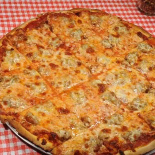 Our Signature Sausage Pizza