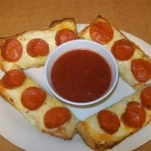 Pepperoni Cheese Toast