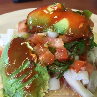 Tostada De Ceviche