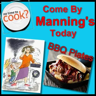 Mannings Offers To Go plates For those days when you&apos;re just too busy to cook!