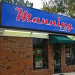 the front of the restaurant