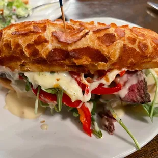 Bechamel Steak Sandwich
