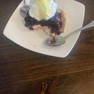 Lemon Blueberry Pie