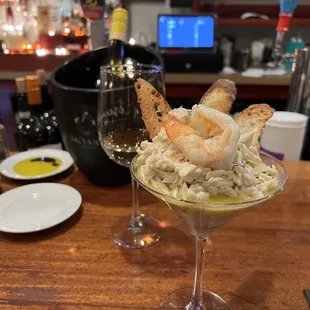 Mannino &apos;s Crab - Tini is amazing -- as usual.
