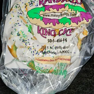 Small Traditional King Cake