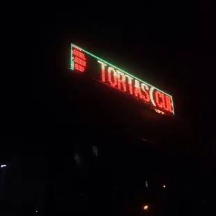 outside