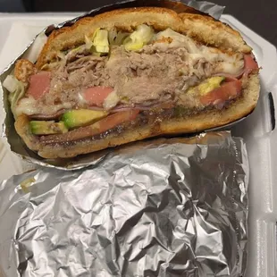 Cubano torta, delicious. Leftovers the next day just as good. Highly recommend.