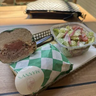 Tiger cry roast beef sandwich