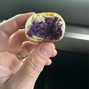 Ube Hopia - not quite ube flavored