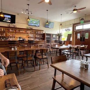 a man sitting at the bar