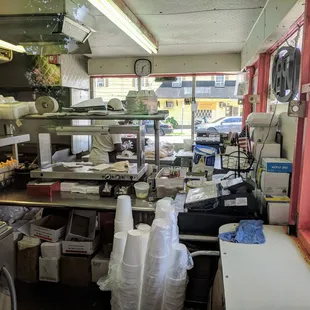 interior, sushi and sashimi