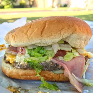 Manny's Burger ...delicious!