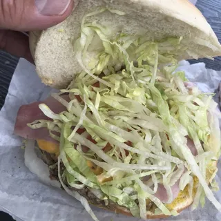 Manny's Burger Special Combo