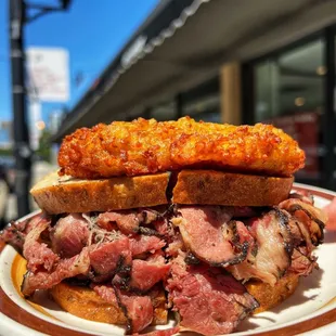 Beef Pastrami Classic Sandwich