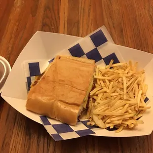 I hope you&apos;re hungry - this is the half Cuban and it was quite hefty.