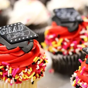 Graduation cupcakes