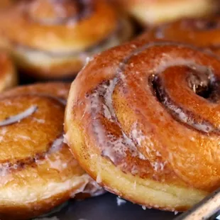 Cinnamon fried rolls - made fresh every day