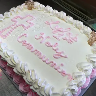 Religious events? Manny&apos;s can make your cake!