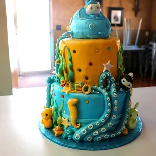 Octonauts cake